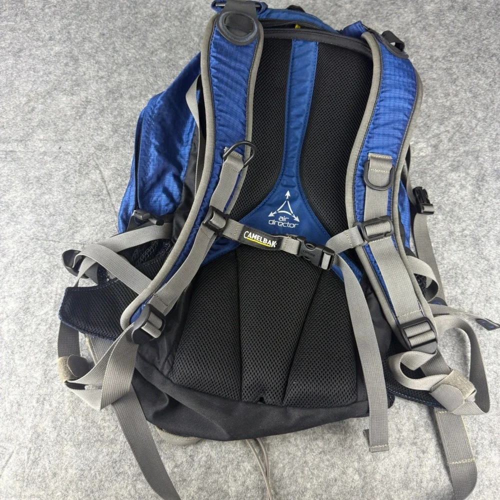 CamelBak Rim Runner Blue Grey Hiking Backpack Air Director Hydration Pack